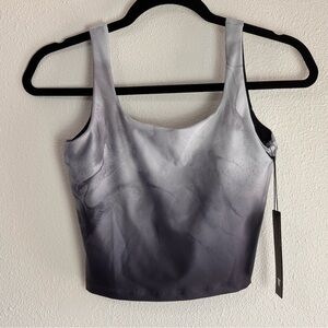 WEAR IT TO HEART GRAY THALIA SPORT BRA TANK ATHLETIC YOGA SMALL NWT #19